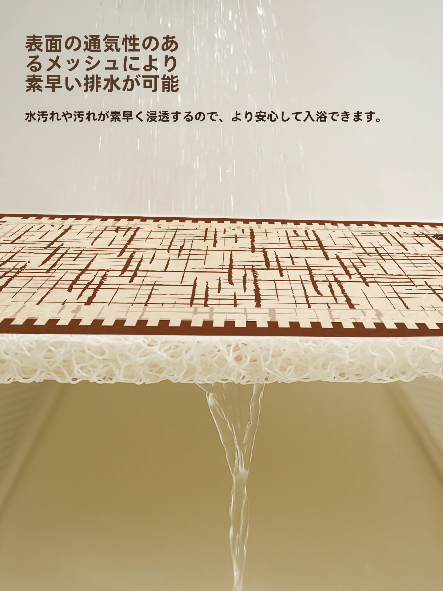お風呂場の水切りとカビ防止に悩むあなたへ：滑り止めマットが解決するリアルな使い方とは？