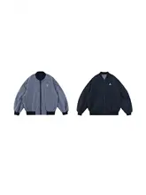 男児用リバーシブル野球ジャケット【春用・スタイリッシュ・ゆったりデザイン】