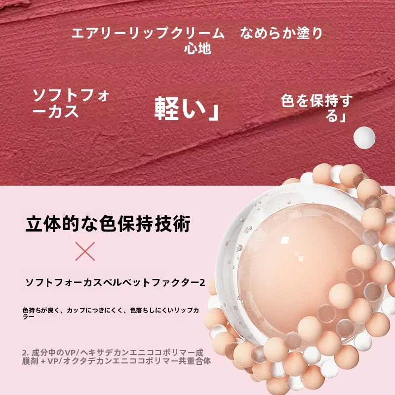持続力抜群のふんわりマットリップクリーム：色つきリップクリームが落ちにくい理由と実際の使い方