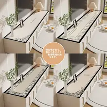 高級感あふれるロングテーブルマット【テレビボード用・保護マット・バーサイドテーブル用】