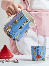 北欧テイストのムーミン陶器製冷水ポット【デザイン性と実用性を兼ね備えた】