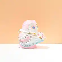 ジュエリーケース 桜 フクロウ ヨーロッパ風 高級感 プレゼント