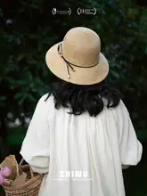 帽子 女性 ビーチ バカンス レトロ 折りたたみ 日よけ 都市レジャー