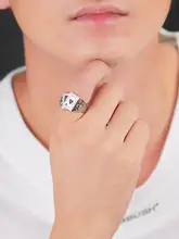 レトロなトランプモチーフ ピンクハートリング【925純銀・男女兼用・手作り】