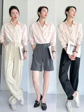 秋用のオシャレなピンクシャツ【高級感・皺になりにくい・カジュアルデザイン】