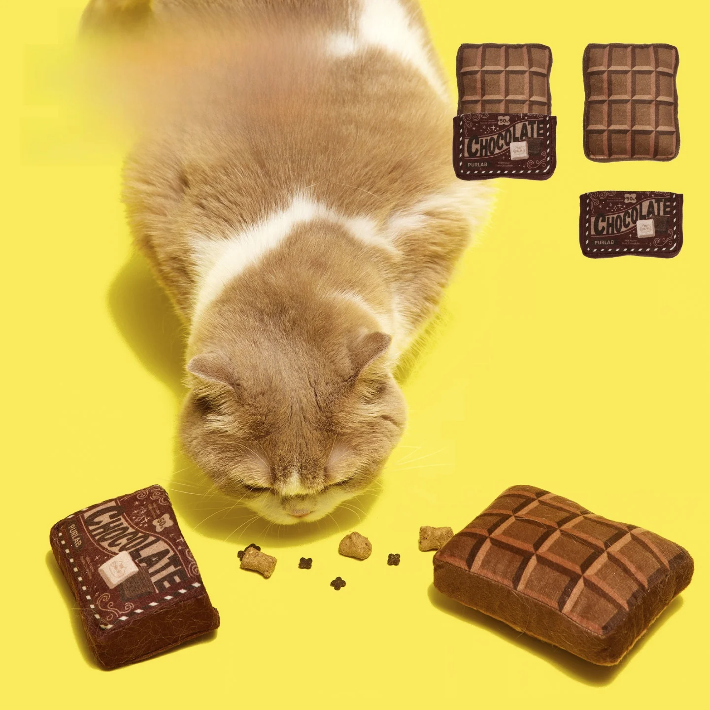 猫がおやつを隠すことに夢中になる、そんなおもちゃは今、どんなもの？