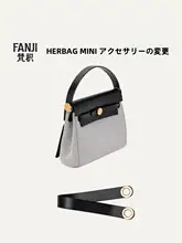 ハンドバッグ【レザーショルダーストラップ・小型サイズ・モダンデザイン】