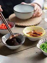onlycook 和風 陶器 調味料皿【家庭用・鍋料理対応】