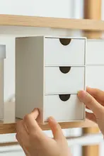 ミニ収納ボックス 小型デスク用引き出し式 アクセサリー・テープ収納ボックス【学生向け・かわいいデザイン】
