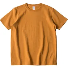 夏用 メンズ Tシャツ【黒・白・グレー・多色・丸首・短袖・コットン】