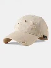 黒色のキャップ【春夏用・防晒・ソフトクラウン・トレンドスタイル】