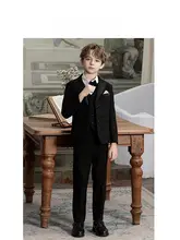 子供用スーツジャケット【春秋用・ベスト・パンツ・フォーマルスタイル】（セットアップ対応）