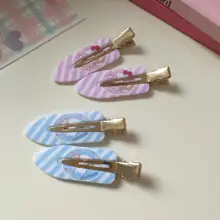 可愛らしい少女向けキャラクター前髪クリップ【無痕デザイン・学生用・メイク・洗顔用】