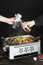 ステンレス鋼製 魚焼きグリル【厚手・家庭用・アルコール燃料対応・バーベキュー用】