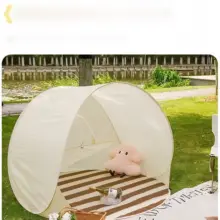 子供用ビーチピクニックテント【一瞬で開く・通気性・防水・UVカット】（セットアップ対応）