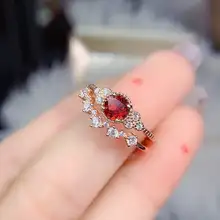 S925シルバー製 18Kゴールドコーティングリング【空枠・ラグジュアリー・円形のレッド・ブルーサファイア・エメラルド用】