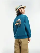 長袖Tシャツ スウェット キッズ ボーイズ ガールズ インナー ソフト素材 春秋 トップス「Balabala」