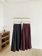 高腰ワイドパンツ【通勤・おしゃれ・カジュアル】（セットアップ対応）