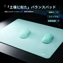 超大サイズのゲーム用マウスパッド【ポリウレタン製・オフィス用・バランスデザイン】