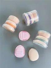 ミニサイズのコットンマシュマロパフ【厚手・化粧用・指先用】（セットアップ対応）