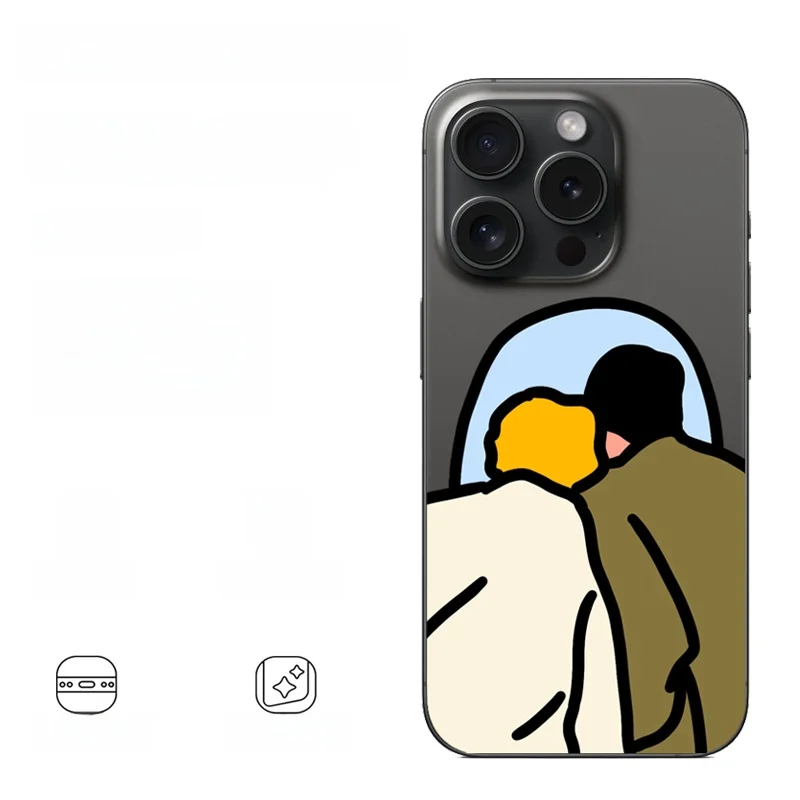 かわいいアニメデザインのiPhoneケース：赤いキャラクターを含む透明TPU保護套の実用性と選定ガイド