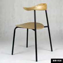 北欧デザインの金属脚ダイニングチェア【スタッキング対応・シンプルなライン】