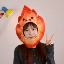 かわいいカートン火炎風頭飾り【撮影やパーティーに最適】