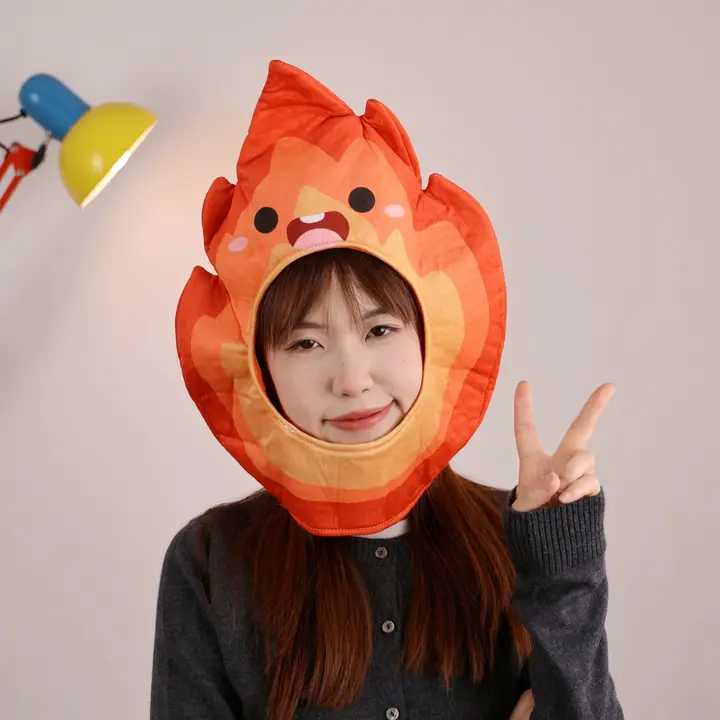 かわいいカートン火炎風頭飾り【撮影やパーティーに最適】
