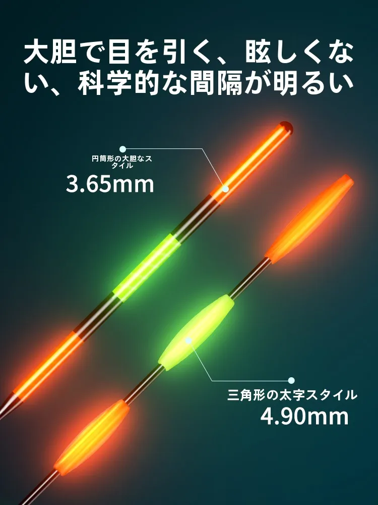 川澤釣具の夜光変色ウキは、本当に魚がつかみやすいの？
