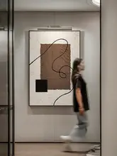極簡抽象デザインのリビングルーム用壁掛けアート【テクスチャー感・モダンスタイル】