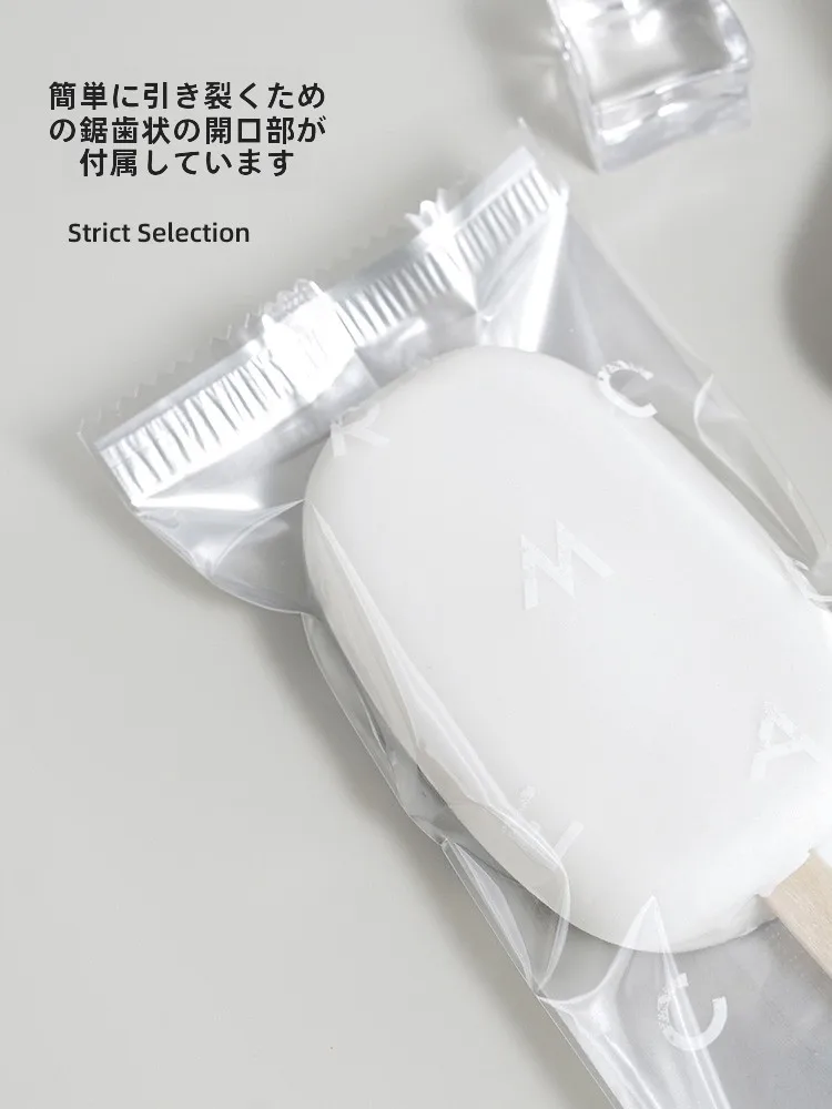 透明アイスキャンディーの包装は、本当に「手作り の楽しさ」を伝えるのか？