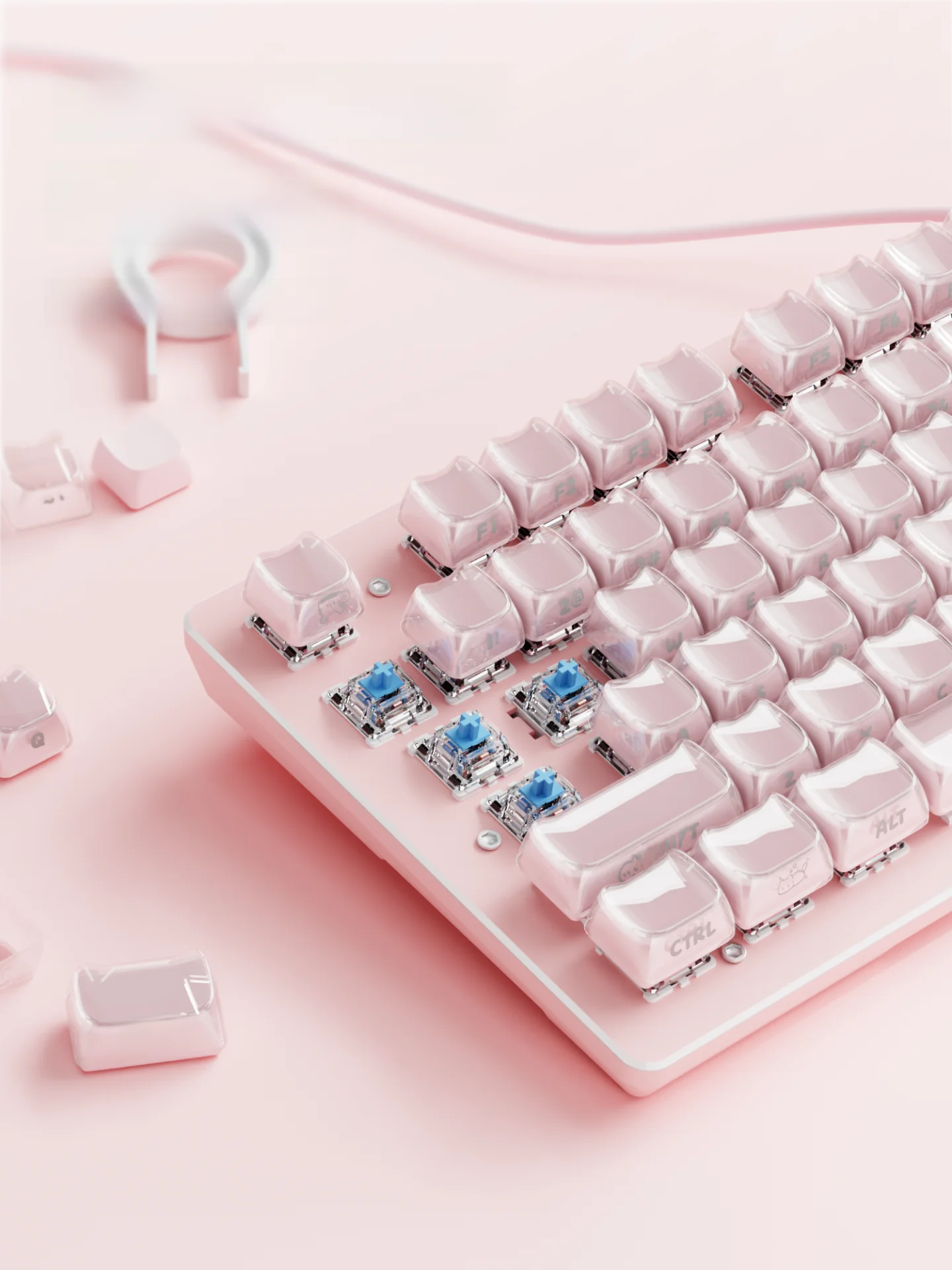 分離キーボードを選ぶべきか？女性向けのオフィスで使える「猫モチーフのメカニカルキーボード」が本当の救世主になる理由