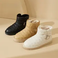 防水性が高いレディースショートブーツ【極上の柔らかさ・シンプルデザイン・快適】（セットアップ対応）