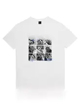 猫デザインの半袖Tシャツ【コットン・ユニセックス・ルーズフィット】
