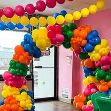 10・12インチ マットカラーバルーンセット【パーティーデコレーション・お祝い・幼稚園・イベント用】