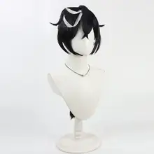 競馬娘コスプレ用ウィッグ【黒色・葛城アイドルスタイル】
