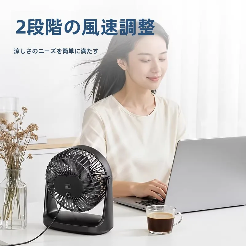 うるさいブーンに悩むあなたに、静かでずっと当たる風が届くミニファンは？
