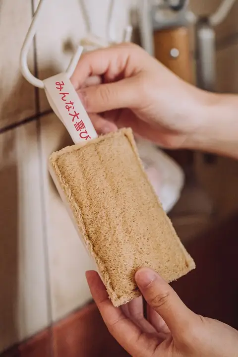 シンク用泡立てスポンジ【キッチン清掃・洗浄用・多用途・水切れ良好】