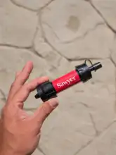 アウトドア用ポータブル浄水器【個人用・キャンプ・非常用フィルター】