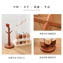 折りたたみ式 木製コースター【熱保護・ダイニングテーブル用・家庭用】