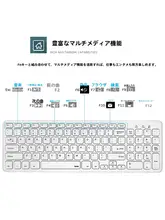BOWワイヤレスキーボードマウスセット【有線・チョコレートデザイン・ポータブル】
