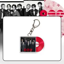アクリルキーホルダー CDパッケージ【ファン応援用・防弾少年団 ARIRANGデザイン】