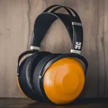密閉型平面ヘッドホン 音楽リスニング向け 木製