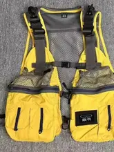 メンズアウトドア用多機能ベスト【軽量・防水・ポケット多数・釣り用】