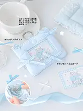 リボンデザインのカードケース【多用途・インスタ風・保護カバー】