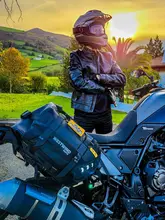 防水のバイク用サドルバッグ【穴あけ不要・拡張可能】