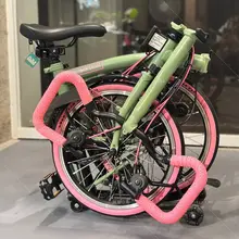小布折りたたみ自転車用バタフライハンドル【ミニP型・アクセサリー】