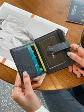 本革製カードケース兼コインケース【大容量・多カードポケット・シンプルデザイン】