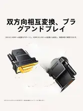 DVIからHDMIへの変換アダプター【ディスプレイ接続・高画質】