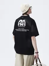 半袖Tシャツ メンズ クルーネック ドロップショルダー ダメージ加工 ウォッシュ加工 プリント柄 アメリカン風 ヴィンテージ加工 夏 「RHRB」